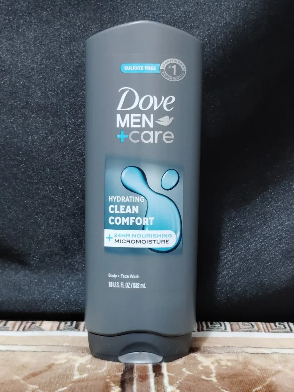 Dove Men+Care Hydrating Clean Comfort Body Wash & Ted Lasso Believe